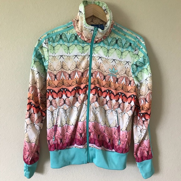 butterfly adidas jacket
